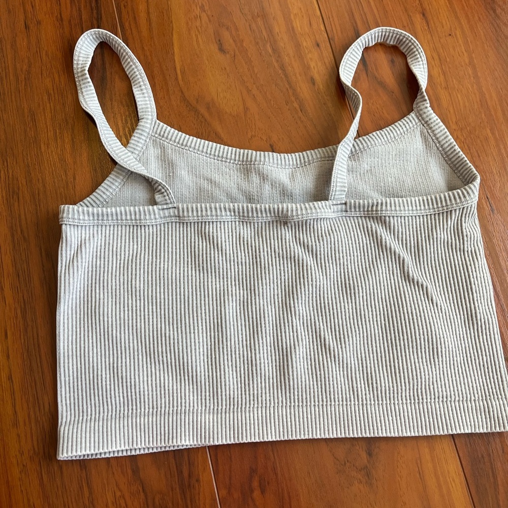 Light purple crop top